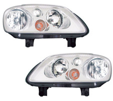 Scheinwerfer Set für VW Caddy III Touran -2008 Chrom Halogen H7 H7 LWR