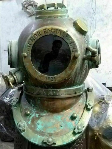 Antiker taucherhelm vintage - antiker,