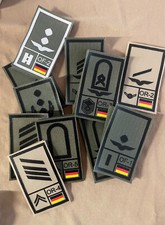 Rangabzeichen patch - rangabzeichen, bw
