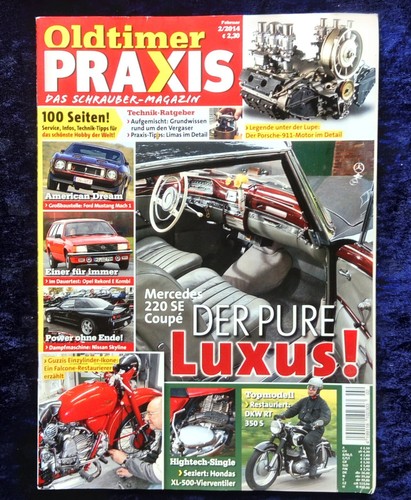Oldtimer praxis 2014 - oldtimer, moto