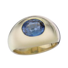 Oeding-Erdel Saphir 750er Gelbgold