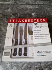 Amefa 8 teiliges Steakbesteck