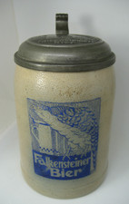 Alter Brauerei Bierkrug mit