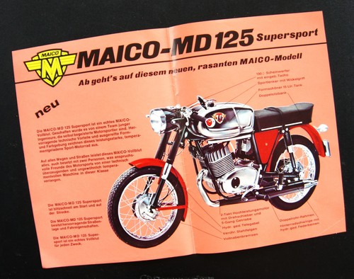 Maico md125 supersport - md125,