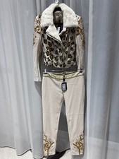 GIZIA Luxus Set Leopard Jacke