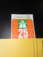 Schweizer autobahnvignette