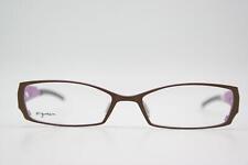 Brille orgreen HELLCUT TITANIUM Braun Violett Eckig Brillengestell Neu