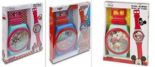  Disney XXL Kinderwanduhr AUSWAHL Uhr Kinderwecker Armbanduhr Wanduhr