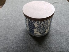  Vintage Vorratsdose, Royal Sphinx Maastricht, Kobaltblau, 1960er?