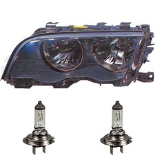 Halogen Scheinwerfer links für BMW Typ 3 / E46 5.98-8.01 H7/H7 mit Motor 1381531