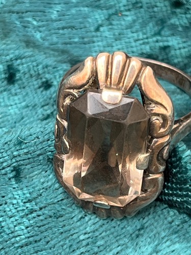 Vintage damen ring silber - vintage,