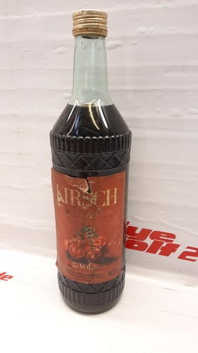 Ddr kirsch flasche schnaps veb - ddr,