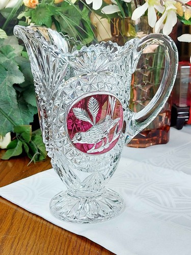 Glas bleikristal karaffe krug - glas,