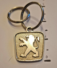vintage Peugeot car lion logo