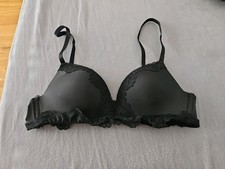 Push Up BH,  Schwarz, Gr. 38 /75B, H& M
