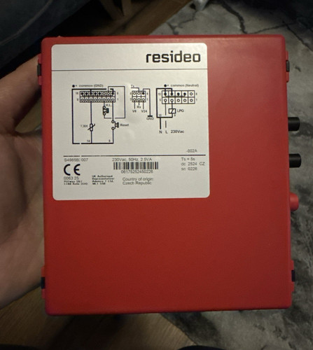 Gasrelais honeywell cvi - honeywell, s