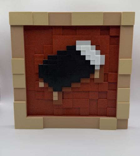 Mine craft magnetic item - craft, frame