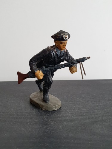 Elastolin lineol soldat panzer - soldat,