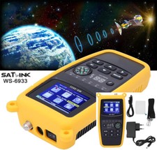 Satlink WS-6933 Camping Satfinder HD DVB-S+DVB-S2 8PSK SAT Messgerät EU DHL DEU
