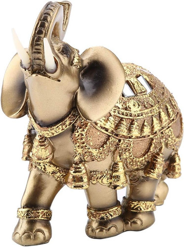 Lucky feng shui golden elefant - shui,