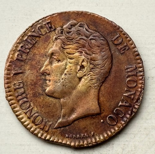 Centimes 1837 honore v - 5,