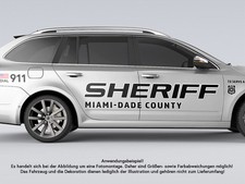 Autoaufkleber set sheriff - 1,