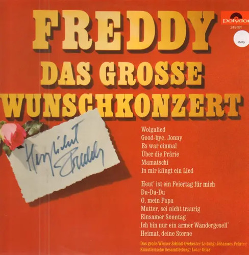 Freddy quinn das - das, große