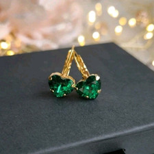Ohrringe mit Swarovski Herz