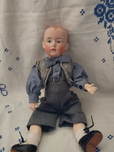 Hübsche porzellan kopf puppe - hübsche,