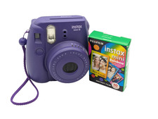 Instax mini 8 Sofortbildkamera Grape Lila getestet mit Film Sehr Gut