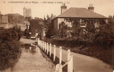 Carisbrooke Isle of Wight Pfad