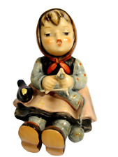 Goebel Hummel Figur No. 69 Strickliesl Strickliesel Mädchen Happy Pastime 1950 