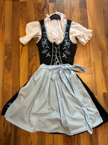 Dirndl kleid schwarz - dirndl, xs/
