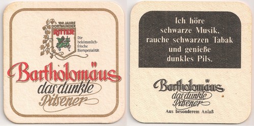 Dortmunder ritter bier alter - dortmunder,