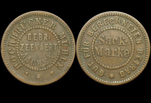 Wertmarke sackmarke - wertmarke:,
