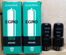 Pair: RCA 6V6 | über 100% ✅ NOS NIB Röhren Tube Tubes old RARE ( 6V6GT 6П6С )