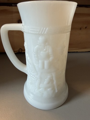 Milchglas humpen bierkrug - humpen, mit