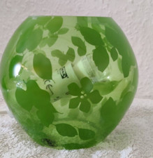 IKEA Tischleuchte Knubbig grün, Blüten, Blätter