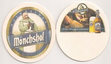 Kulmbacher Mönchshof - Bierdeckel "Echte Brauspezialitäten - Original"