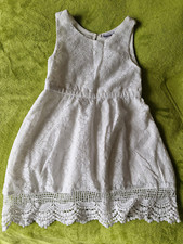 Stop+Go Kleid Spitzenkleid Mdchen 98 Baumwolle weiß Brautmädchenkleid