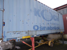 Wechselbrücke-Container-Koffer-Lagerbox,(Stahl Alu und Plane).