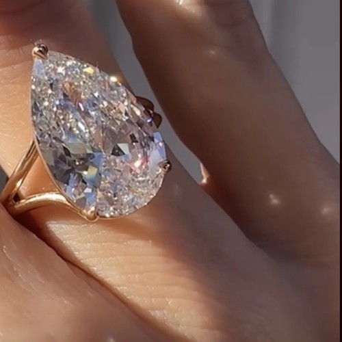 Diamant verlobungsring - diamant,