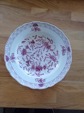 MEISSEN TELLER Indisch Purpur