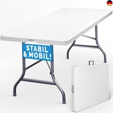 Casaria® Gartentisch 183x76cm