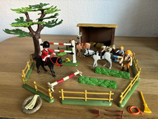 Playmobil Unterstand mit Reitturnier aus 4074