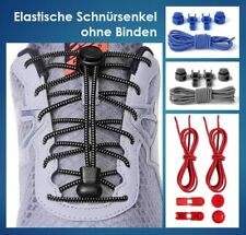 Elastische Schnürsenkel Schuhbänder mit Schnellverschluss rund ohne Binden  ?