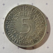 5 DM Kursmünzen/Silberadler