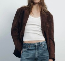 Zara studio kleid - studio, lederjacke