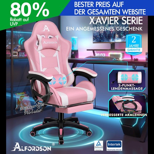 Alfordson gaming stuhl mit - stuhl,