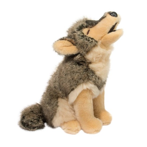 Heulender plüsch wolf - plüsch,
